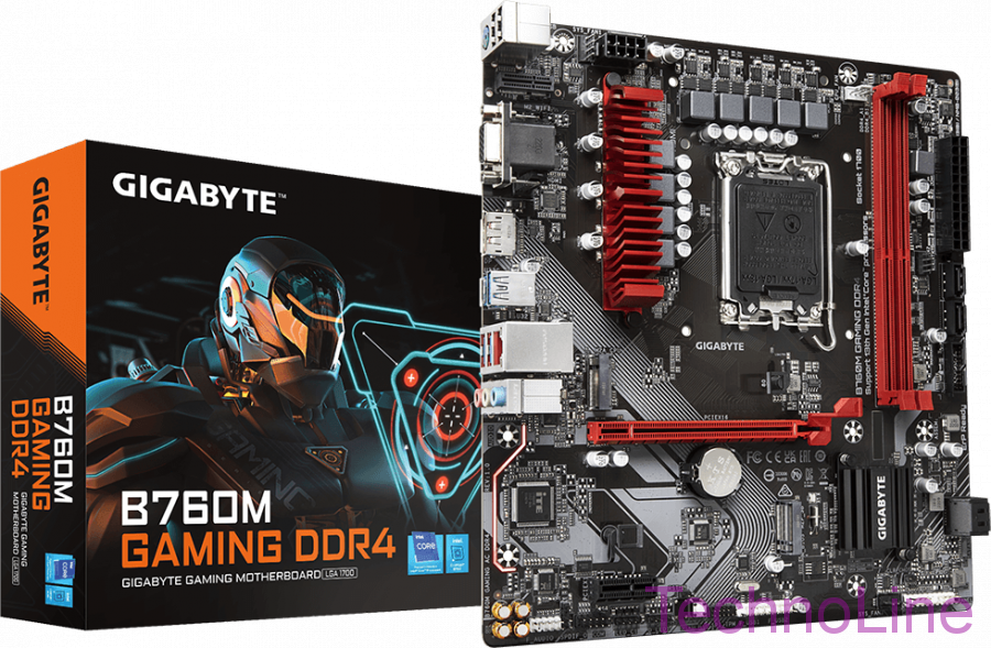 Материнская плата 1700 Gigabyte B760M Gaming DDR4