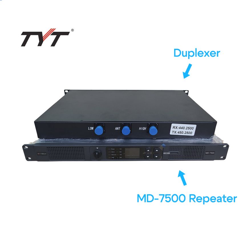 Ретранслятор TYT MD-7500 UHF (400-470 MHz) DMR (Duplexer)