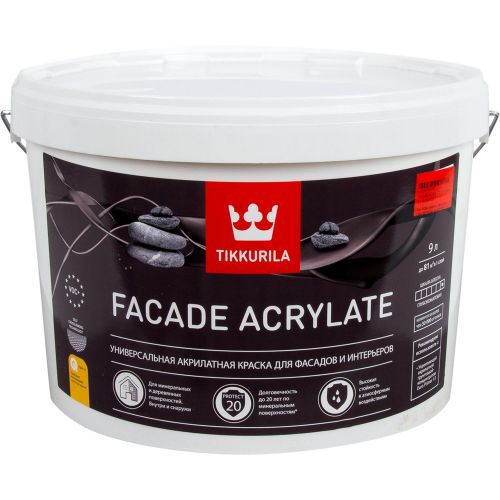 Tikkurila Facade Acrylate (база C, 5 литров)