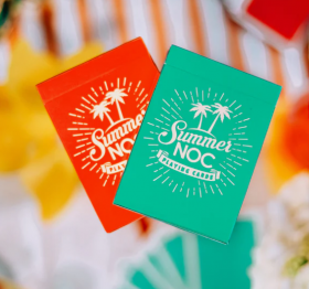 Дизайнерская крапленая колода Summer NOC Pro Sunrise Playing Cards (цвет колоды на выбор)