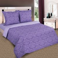 «Византия (Фиолетовый)» (DE LUXE "Радуга") постельное белье Поплин 2-х спальный