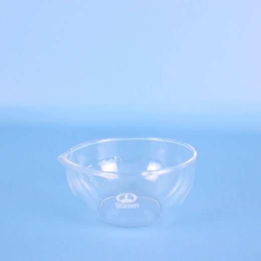 Чаша для выпаривания стеклянная, ЧВП-1-90, диаметр 90 мм, 215 мл