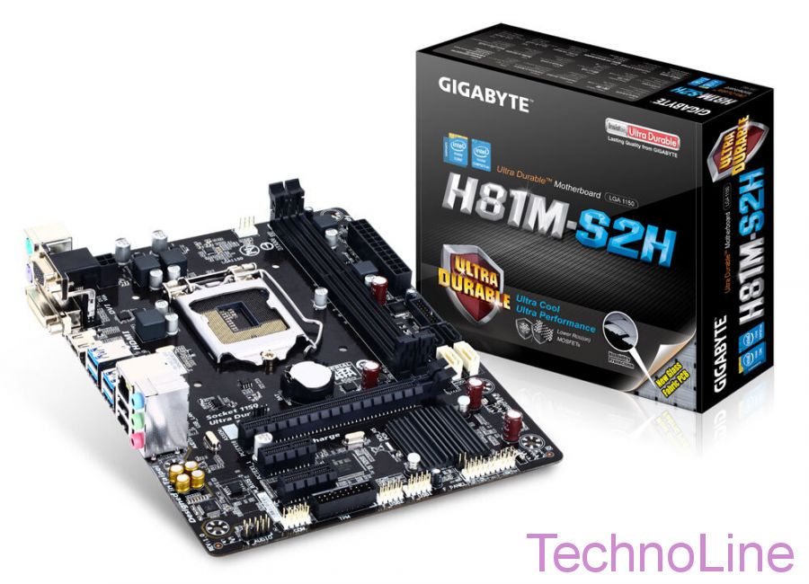 Материнская плата 1150 Gigabyte GA-H81M-S2H