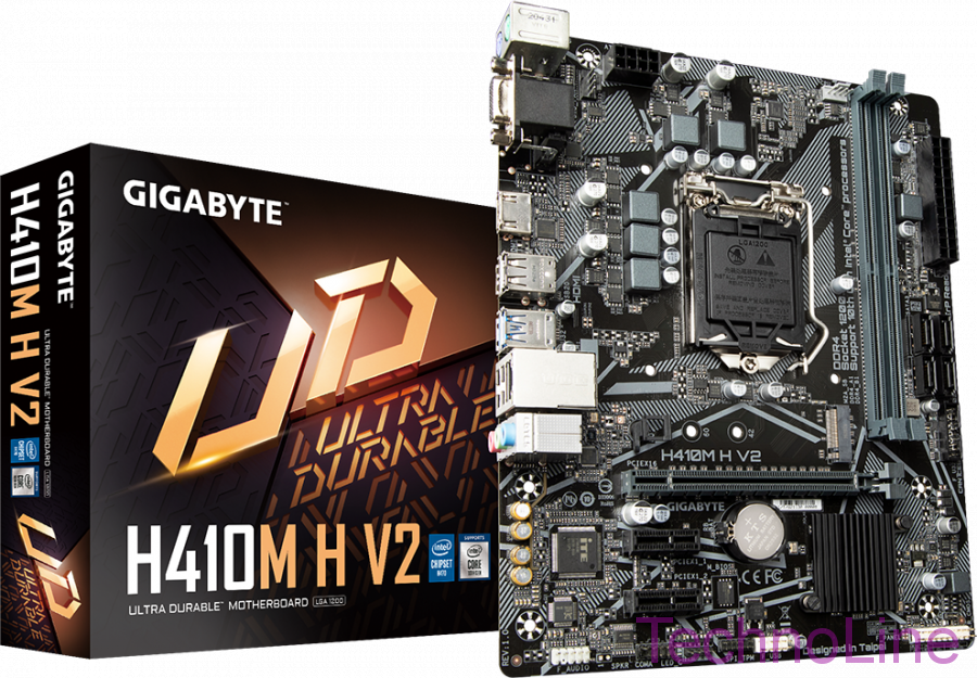 Материнская плата 1200 Gigabyte H410M H V2