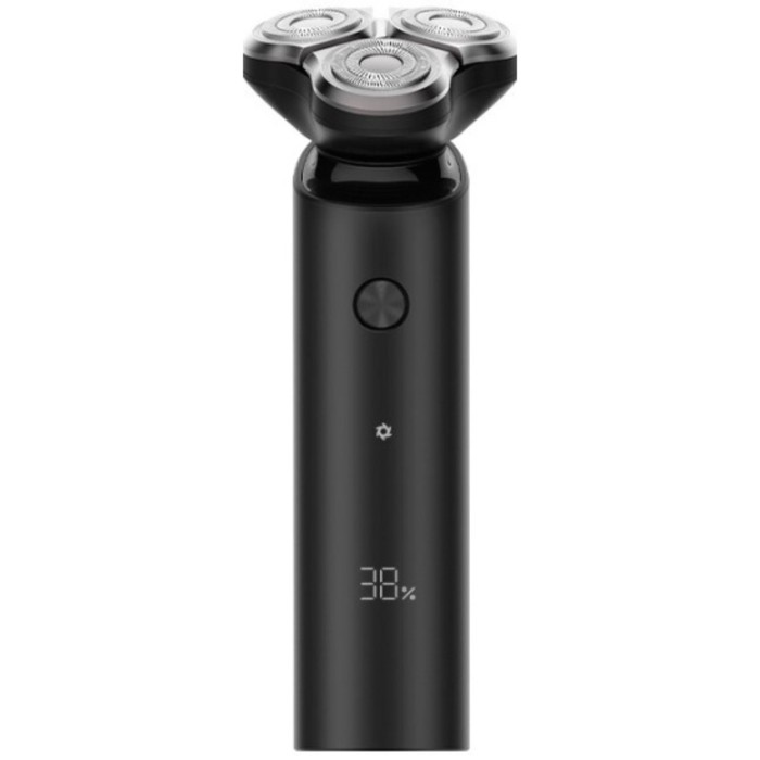 Электробритва Xiaomi Mi Electric Shaver S500, 3 Вт, роторная, 3 плавающие головки, АКБ, чёрн. 521703