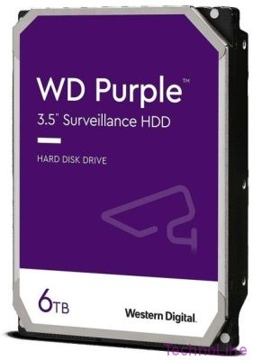 Жесткий диск 6000Gb WD Purple WD63PURZ