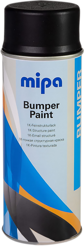 Bumper Paint 1K Структурная краска для бампера черная 400мл аэрозоль (6шт/кор)