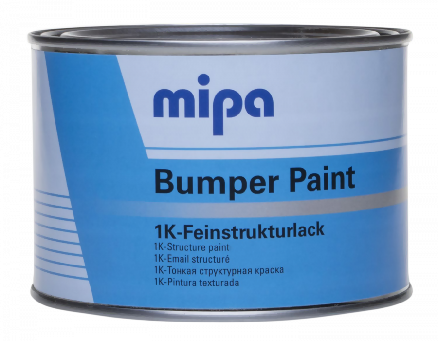 Bumper Paint 1K Структурная краска для бампера черная 1л (6шт/кор)