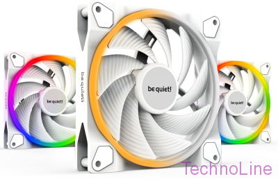 Вентилятор для корпуса 140mm be quiet! Light Wings White PWM Triple-Pack (BL102)