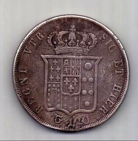 120 гран 1848 Сицилия Неаполь