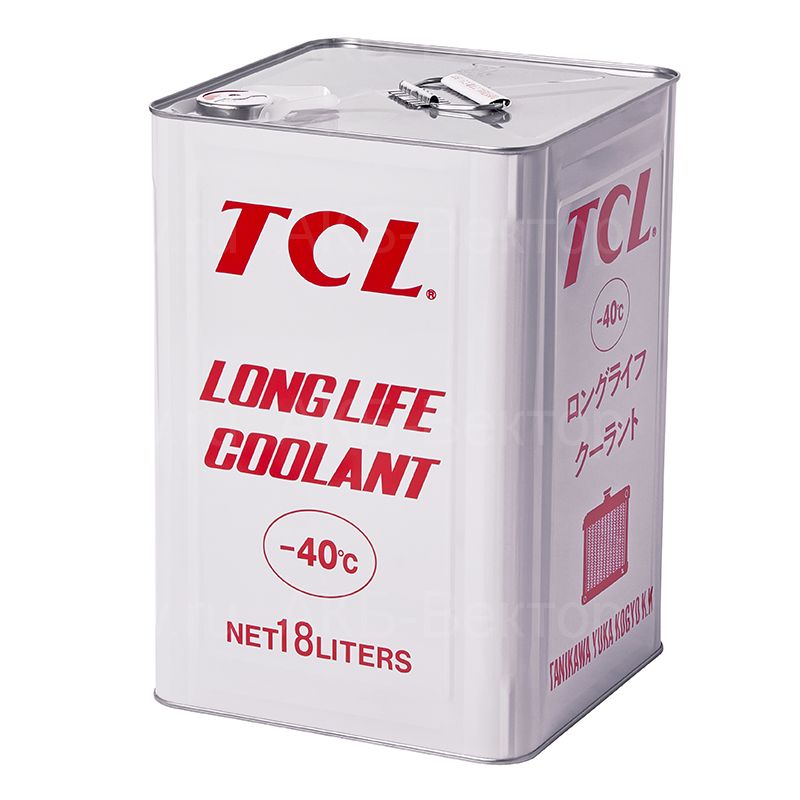 Антифриз TCL Long Life Coolant LLC00888 -40C красный, 18л Япония
