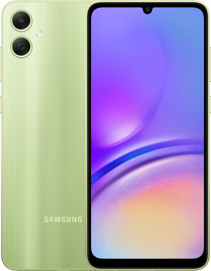 Смартфон Samsung Galaxy A05 6/128 ГБ, Dual nano SIM, Светло-Зеленый