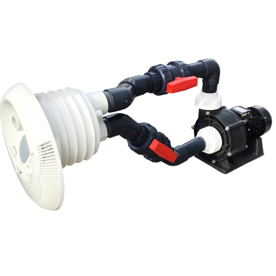 Противоток AquaViva WTB400T Kit (380V, LED, 80m3, 4kW, 5,5HP) вал AISI 316