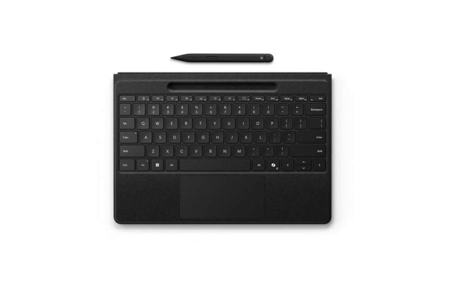 Клавиатура Microsoft Surface Pro Flex Keyboard 8/9/10/11 with Slim Pen 2 with Copilot button (Alcantara) (Black)