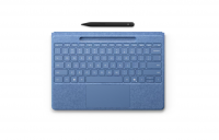 Клавиатура Microsoft Surface Pro Flex Keyboard 8/9/10/11 with Slim Pen 2 with Copilot button (Alcantara) (Bright Sapphire)