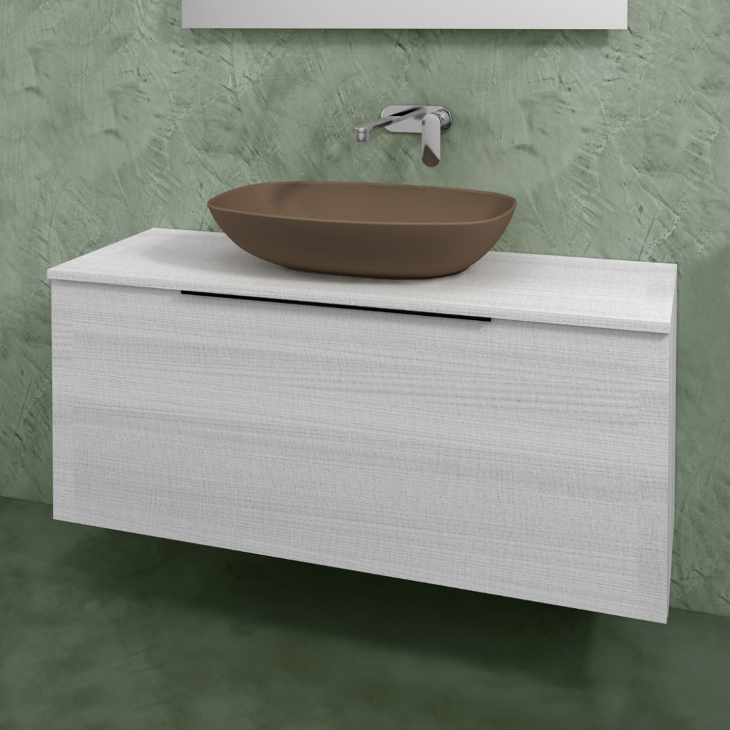 Подвесная тумба для ванной комнаты Flaminia Box Wall Hung Vanity Unit 37xH50 схема 5