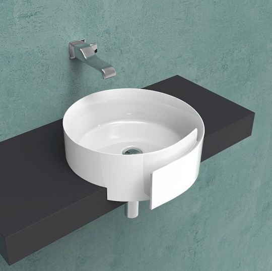 Изображение Раковина Flaminia Roll 44 Semi-Inset Basin 44х44