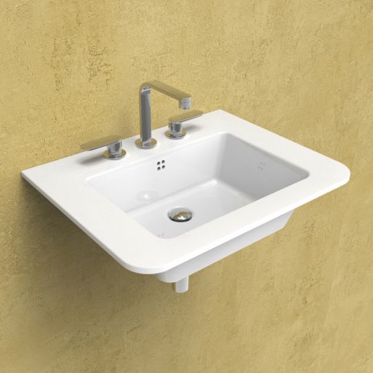 Изображение Раковина Flaminia Volo 66 Countertop - Wall Hung Basin 66х52