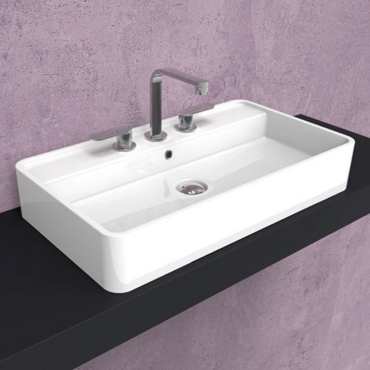 Изображение Раковина Flaminia Miniwash 75 Countertop Basin MW75PR 75х42