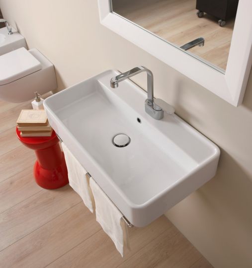 Изображение Раковина Flaminia Miniwash 75 Wall Hung Basin 75х42