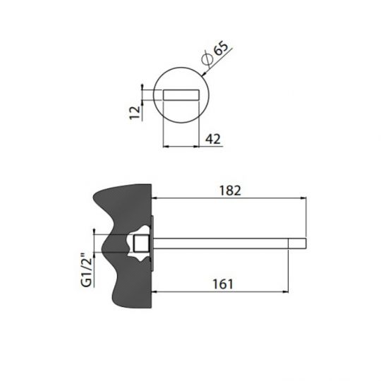 Излив Carimali 0-SPZ2900-CR ФОТО