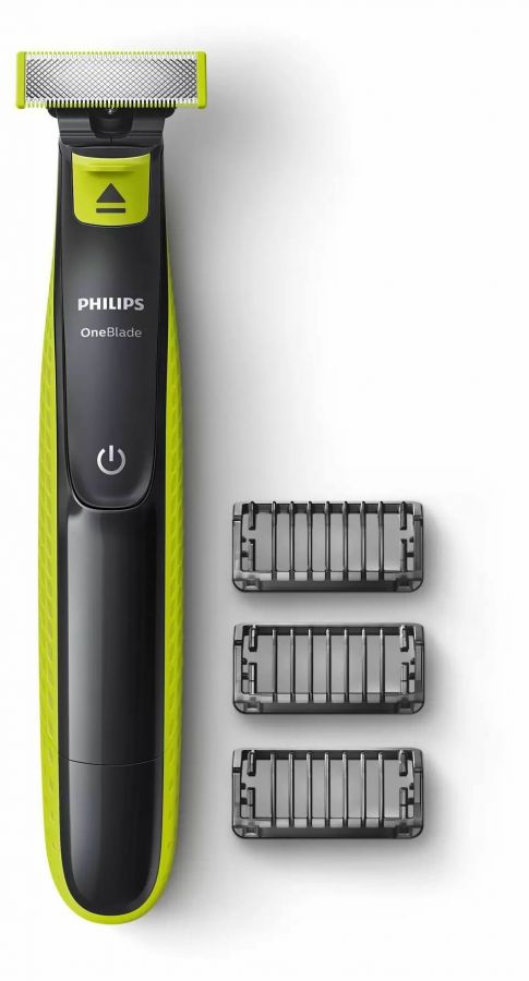 Триммер Philips OneBlade QP2724/10, салатовый/угольно-серый