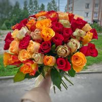 Кенийские  розы 40 см. от 15 шт. (Разные цвета)