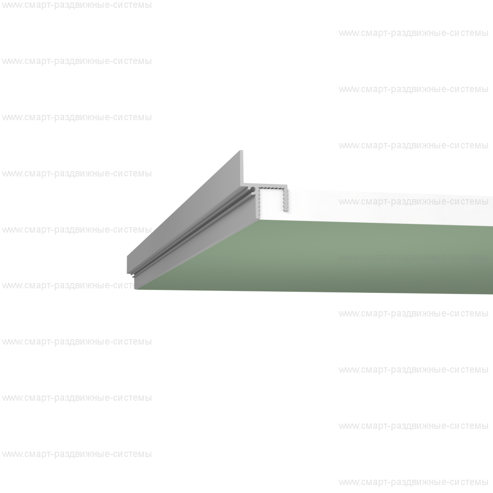 Теневой профиль для потолка купить в Москве по выгодной цене -  Смарт-раздвижные-системы.рф