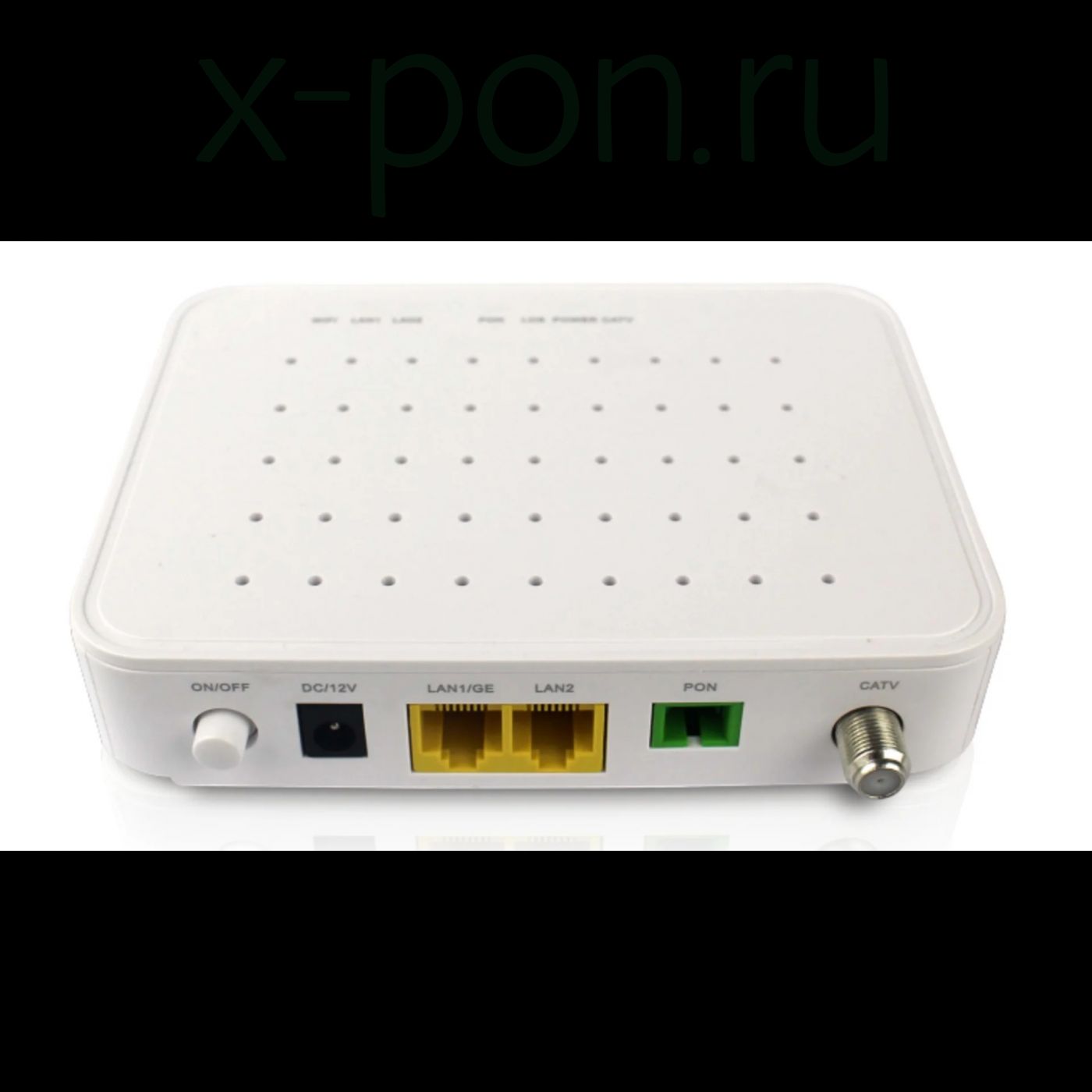 Абонентский терминал ONU BDCOM GPON, 1 порт 10/100Base-T, 1 порт 10/100/1000Base-T, RF