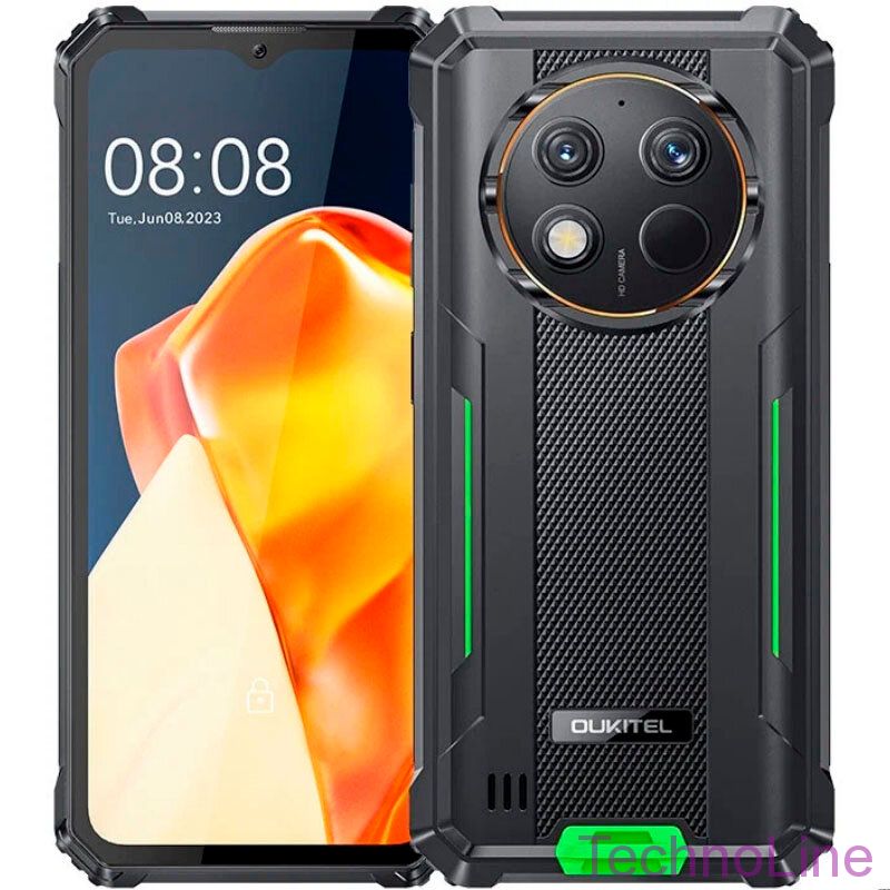 Смартфон OUKITEL WP28 8/256 ГБ, 2 nano SIM, зелeный EU