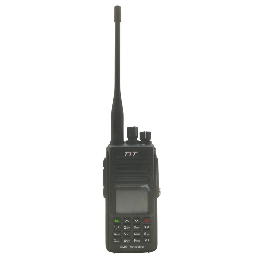 Рация аналогово-цифровая TYT MD-UV390 DMR с GPS 10W AES-256 с усиленным аккумулятором 3800 мАч c Type-C