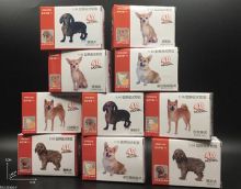 Фигурки коллекционные Собак средних и мелких пород 10 штук в масштабе 1:10