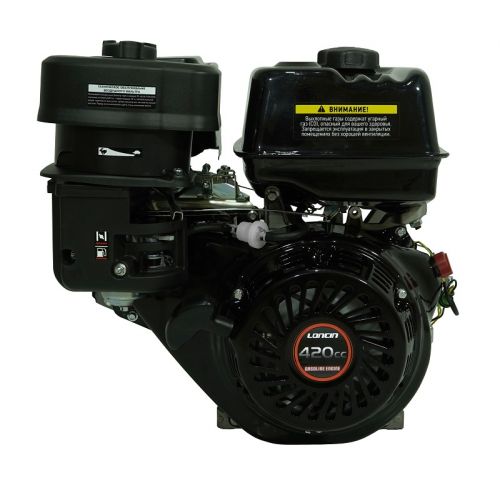 Двигатель бензиновый Loncin G420FA (A type) D25