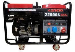 Генератор бензиновый Loncin LC22000S (3-х фазный)