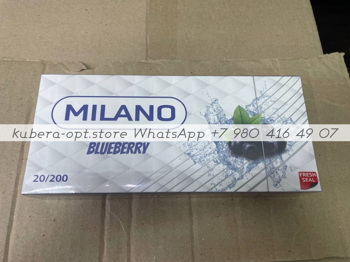 Milano Blueberry (Милано Черника) от 1 коробки (50 блоков) купить в Москве  России