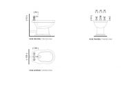 Смеситель Flaminia Evergreen 3-Holes Bidet Mixer схема 2