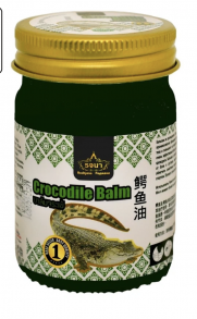 Тайский бальзам для тела с жиром крокодила Rochjana Crocodile Balm 50g
