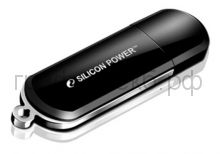 Флэш Диск 8Gb Silicon Power LuxMini 322 SP008GBUF2322V1K USB2.0 черный