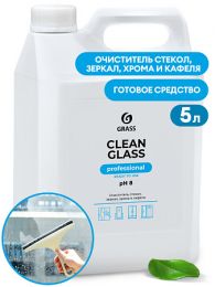 Средство для очистки стекол и зеркал "Clean glass Professional" (канистра 5 кг) цена, купить Челябинск