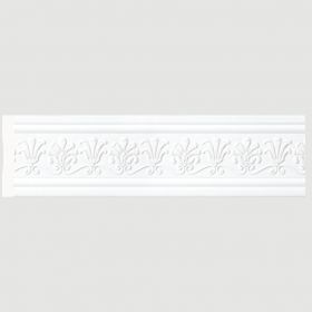 Багет Cosca Бордюр 80-4 Пальметта Белый Мат W80(2)P/W27 / Коска