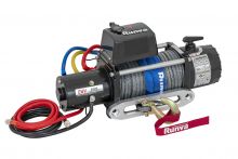 Лебёдка 12V Runva EWV9500SSR синтетика