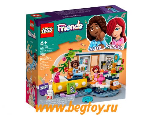 Конструктор LEGO Friends 41740 комната Алии