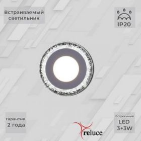 Панель Светодиодная Reluce Белый, Пластик 34033-9.0-001QP / Релуче