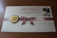 Австралия Набор "Рождение Принцессы Шарлотты"  марка + монета 1 доллар 2015 год UNC