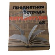 Тетрадь предметная Литература, набор тетрадей 48 листов