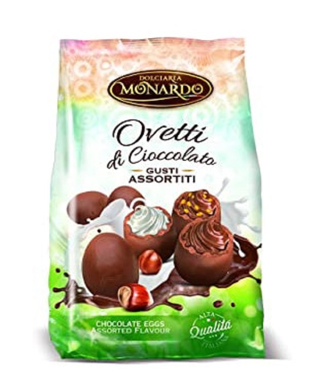 Яйца шоколадные 90 г, Ovetti Monardo 90 g
