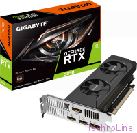 Видеокарта GeForce RTX 3050 6Gb Gigabyte GV-N3050OC-6GL