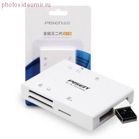 Картридер Pisen 6в1 USB2.0