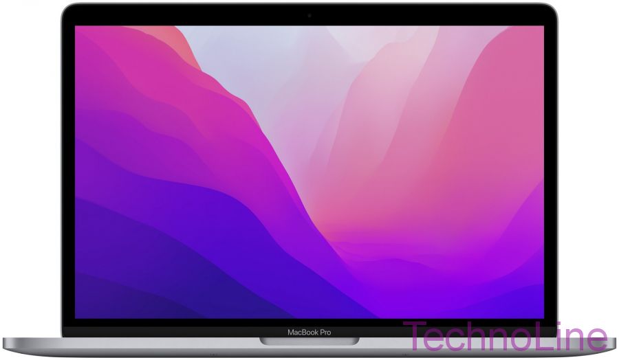 Ноутбук Apple MacBook Pro 13 2022 2560x1600, Apple M2 3.5 ГГц, RAM 8 ГБ, LPDDR5, SSD 512 ГБ, Apple graphics 10-core, macOS, MNEJ3ZE/A, серый космос, (RU клавиатура)