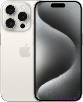 Смартфон Apple iPhone 15 Pro 256 ГБ, Dual nano SIM, белый титан 2SIM [HongKong]